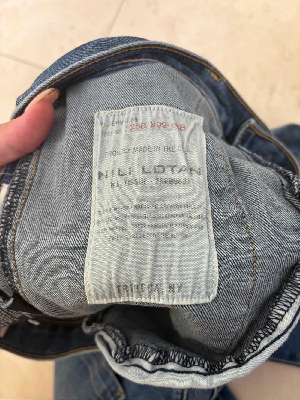 Nili Lotan Emerson Jeans - Picture 8 of 11